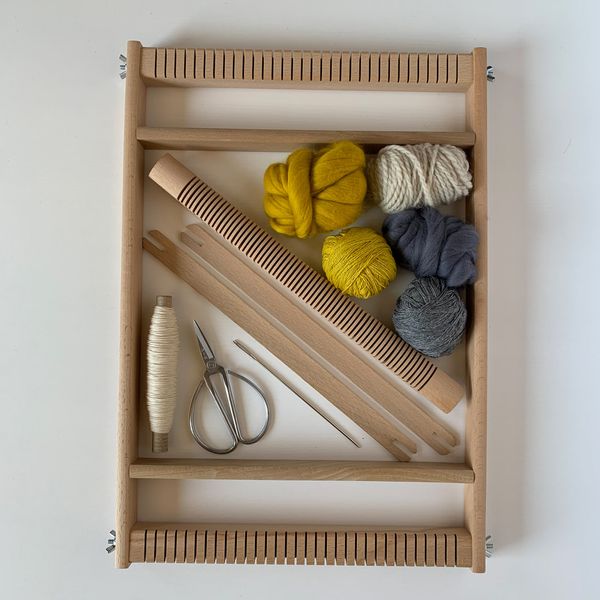 Weaving Loom Kit - Piccalilli Yellow | Grey
