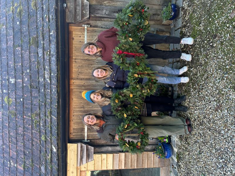 Christmas ~Wreath Making Fun!