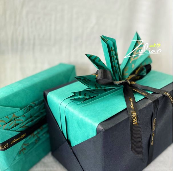 Box gift wrapped