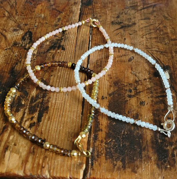 gemstone bead bracelets
