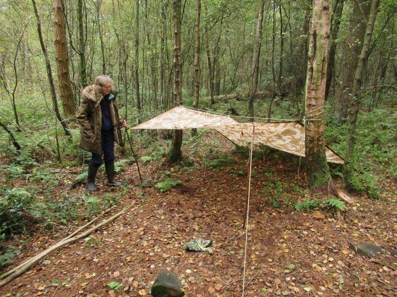 Getting to grips with rigging a tarp