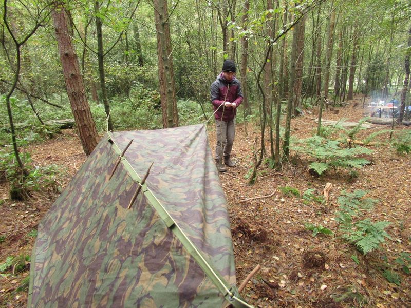 Getting to grips with rigging a tarp