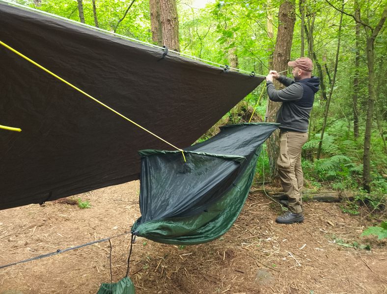 Understand the best way of rigging a hammock