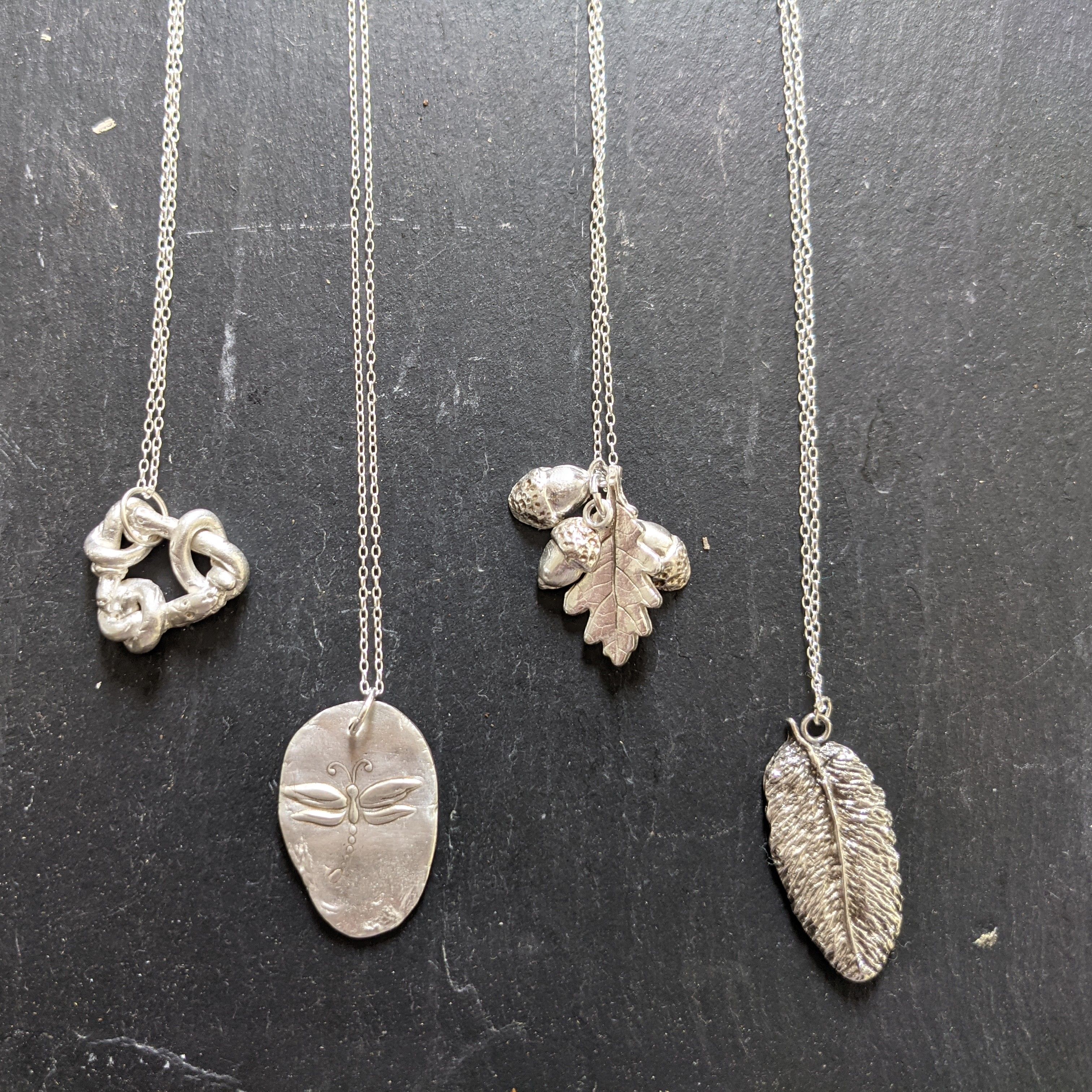 Beginners silver clay full day workshop - make a pendant or drop