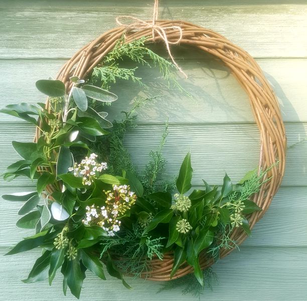 5-Rod Woven Willow Wreath