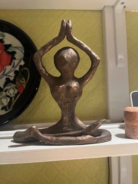 Lovely yoga pose sent to me by a kit customer