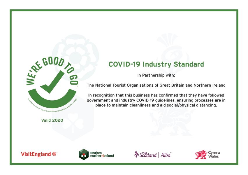Covid-19 secure certificate