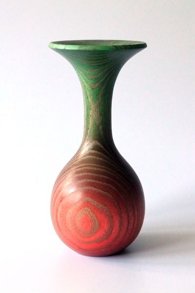 Coloured vase