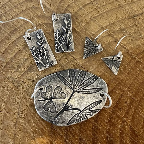 Silver Clay Jewellery Art Workshop Cotswolds