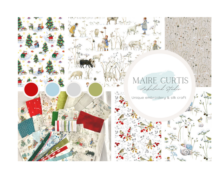 Cutest Christmas mice, fairy characters and botanical watercolour prints