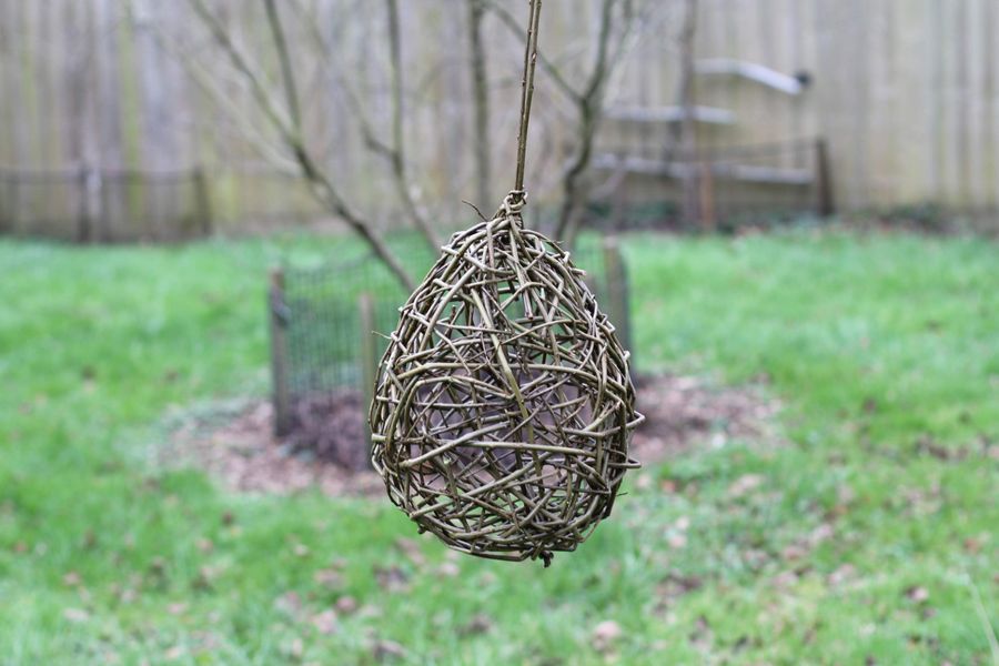 Willow Weaving Bird Feeder