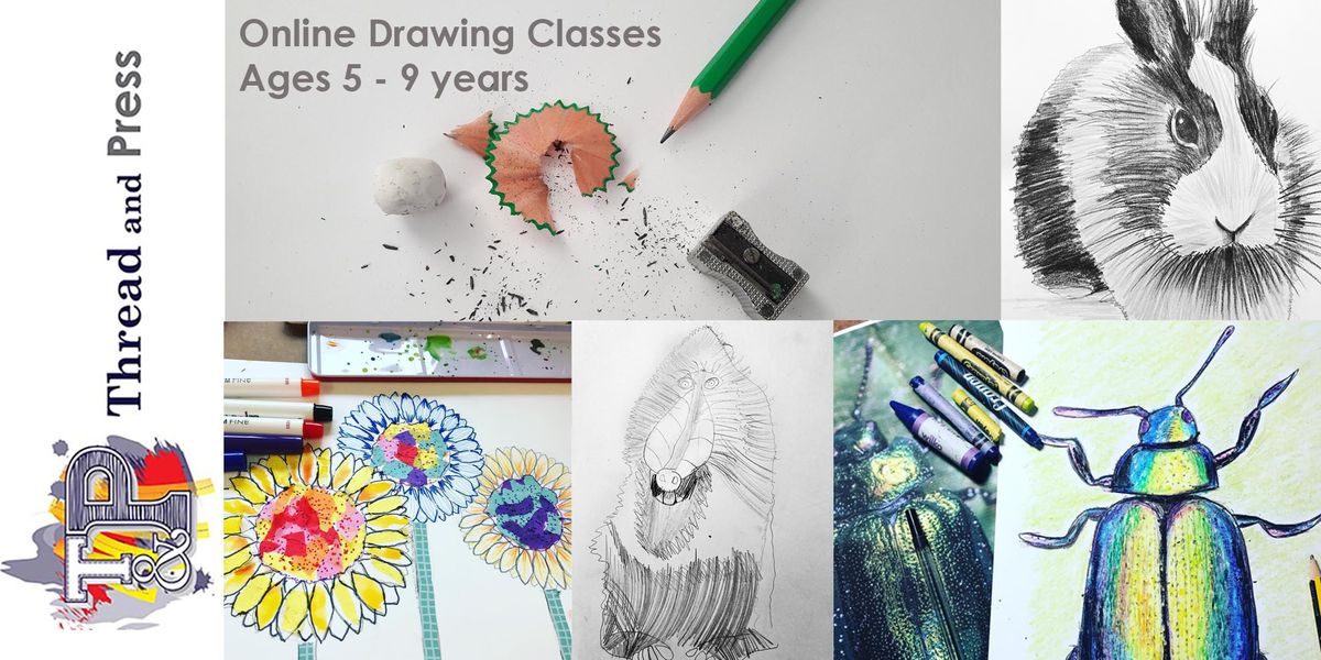 Online Art Club Ages 5 - 9 years