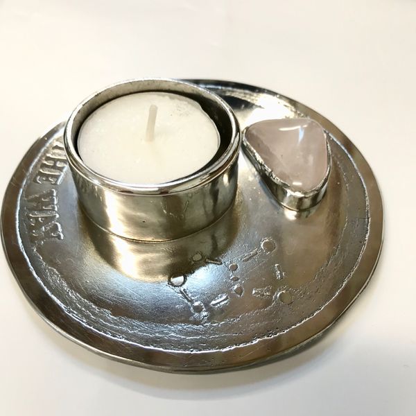 Student Pewter Tealight Holder