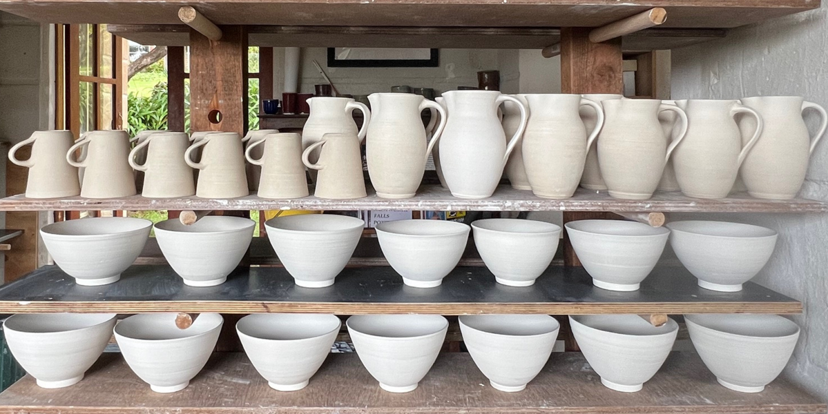 porcelain throwing day - 
