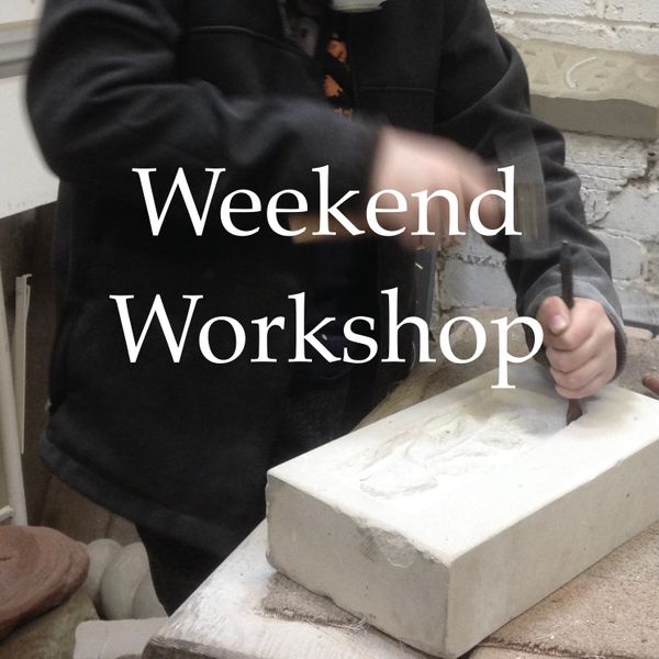 Stone carving class