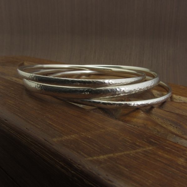 Make your own silver bangle with Joanne Tinley Jewellery, jewellery making in Hampshire