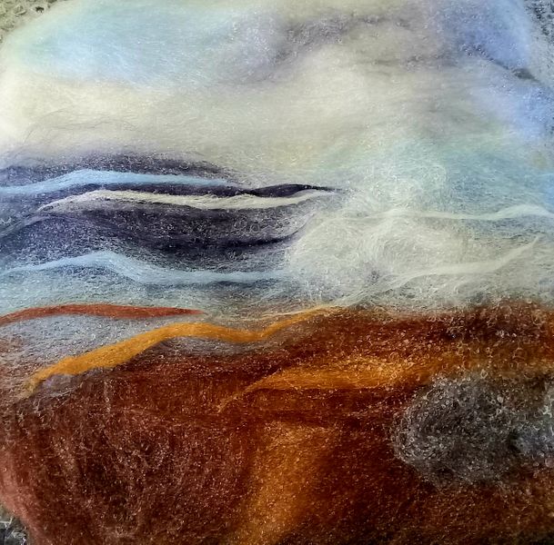 Felted picture