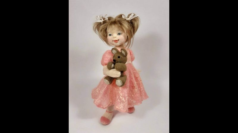 Felting Masterclass: + Kit 'Hope' ballerina doll