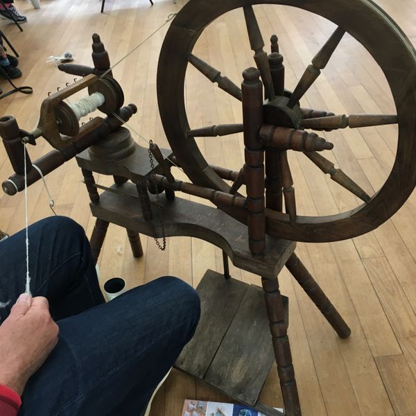 A mystery Spinning Wheel