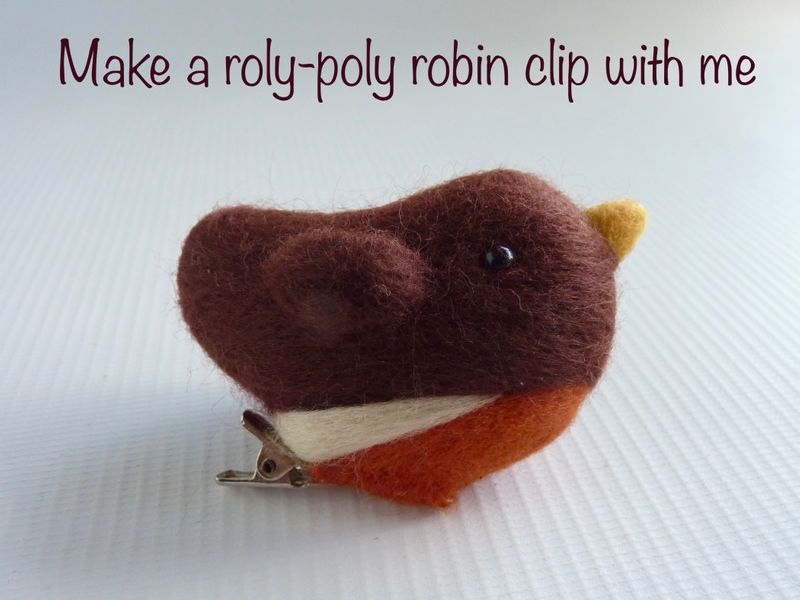 Example of the robin design you will make with me. 