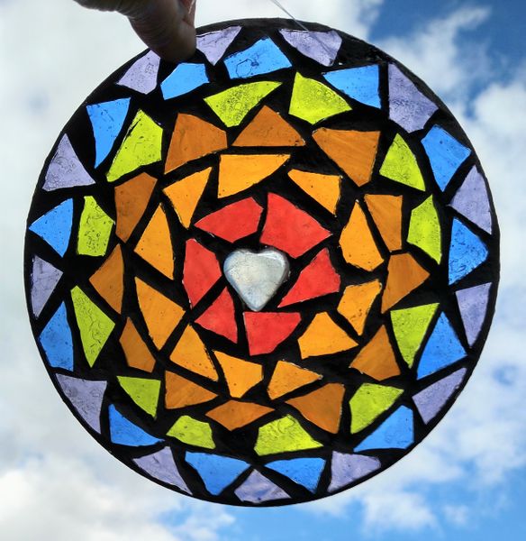 circle mosaic mandala kit