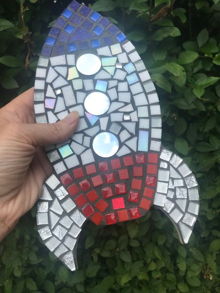 Make your own mosaic rocket