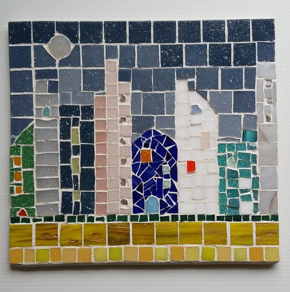 Cityscape mosaic