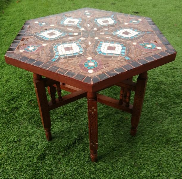 Moroccan Style Mosaic Table