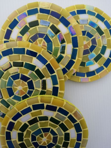 Mosaic coasters