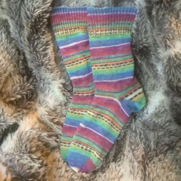 Handmade socks ( yarn design Charlie)