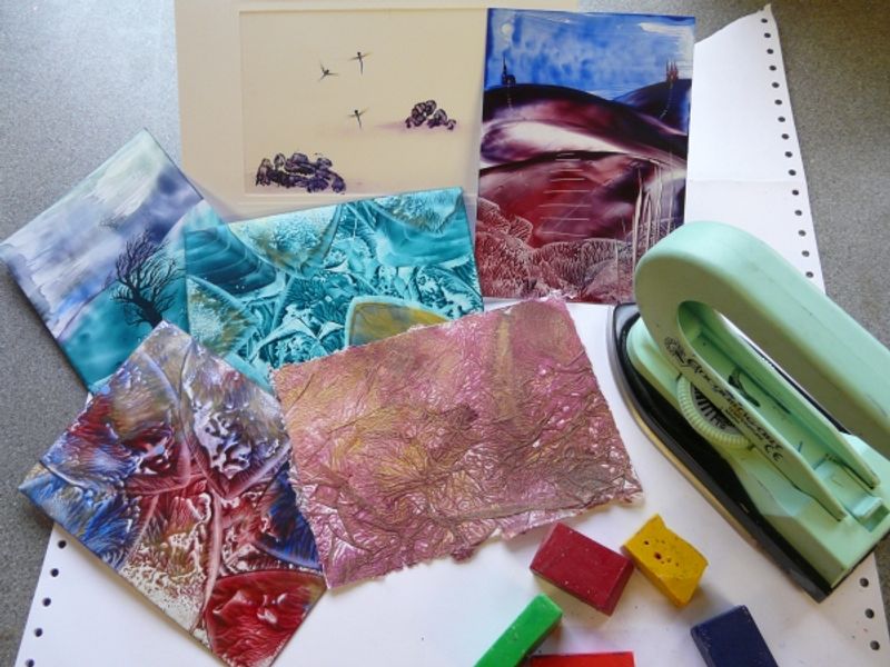 More encaustic examples