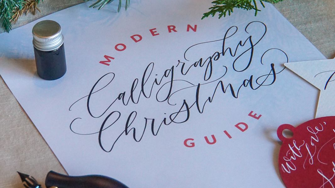 Christmas Calligraphy Guide