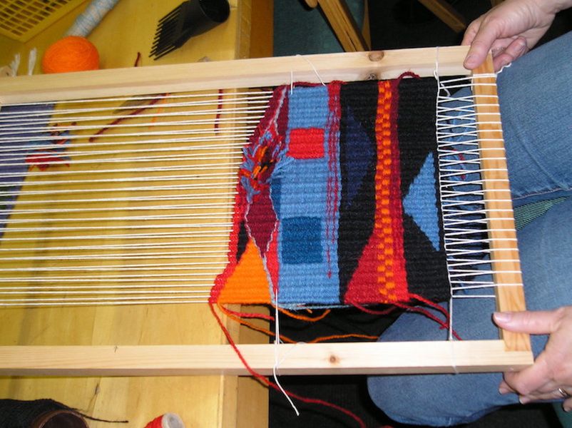 Tapestry weaving