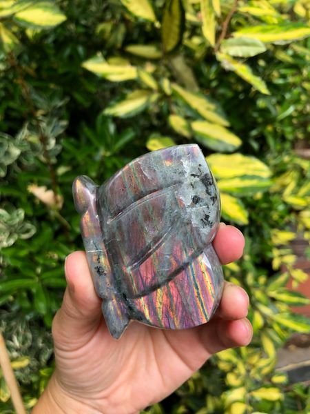 purple labradorite butterfly