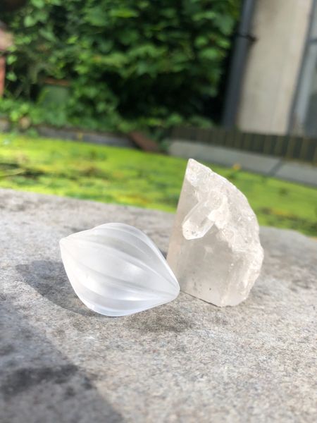 rock crystal carving