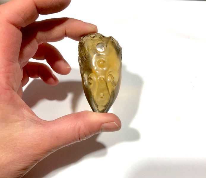 citrine pendant 