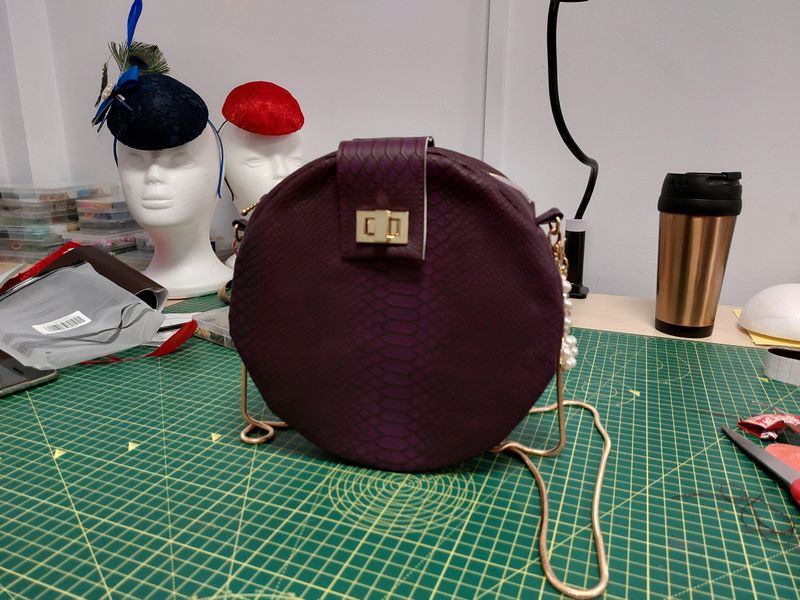 This bag was done in one of our many workshops 