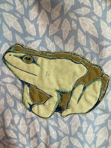 Reverse Applique and Free-motion Machine Embroidery
