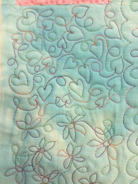 Free motion quilting practice