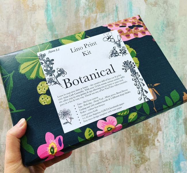 Botanical Lino Print Kit