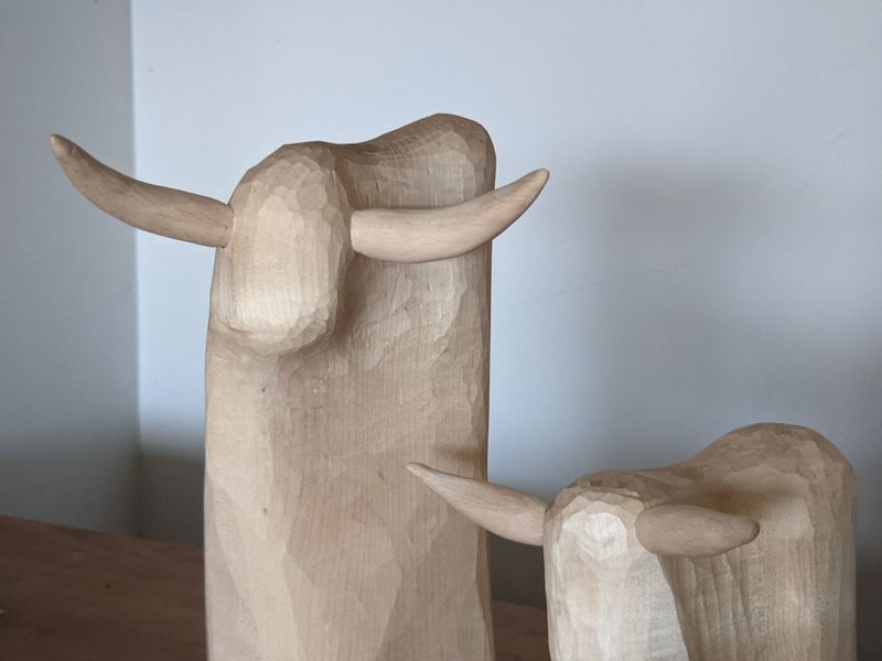 Learn how to make a mortice and tenon joint to give her horns
