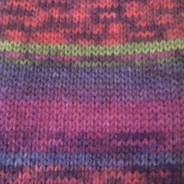 Close up of yarn design George