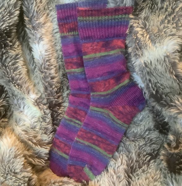 Handmade sock ( yarn design George)