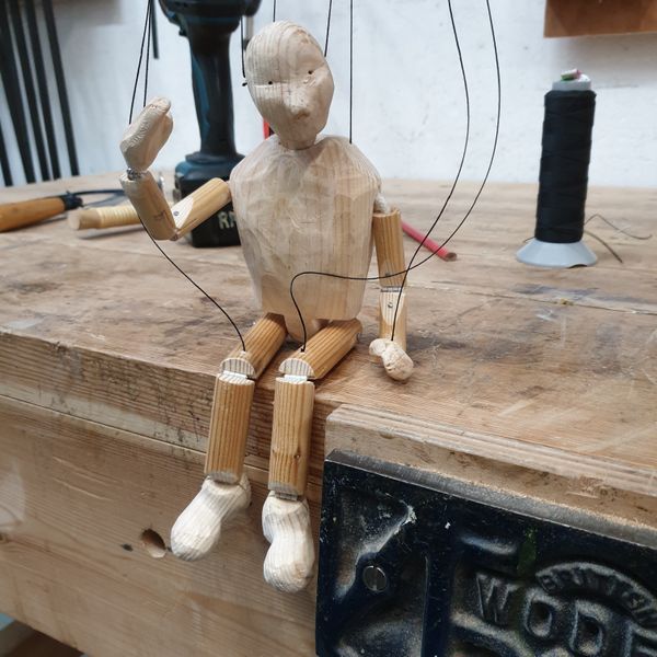 wooden marionette