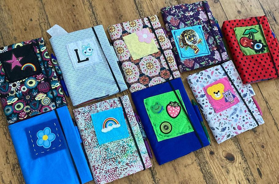 Sew and Make a Notebook Cover 8-13 years