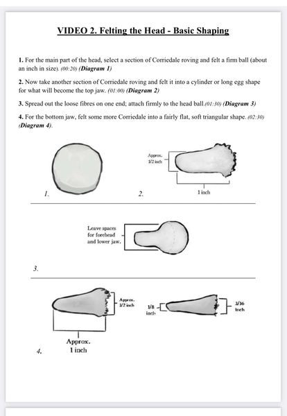 example from 20 sheets of instructions provided as a PDF