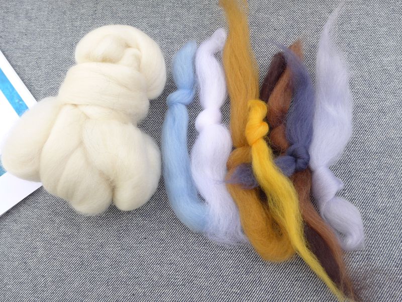 Wool tops / fibres