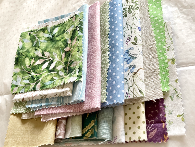 Irish Glens Slow stitch collection from Maire Curtis Lakeland Studio