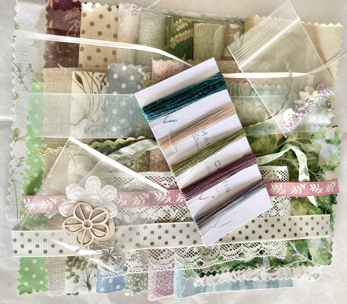 Irish Glens Slow stitch collection from Maire Curtis Lakeland Studio has over 15 generous fabric pieces.