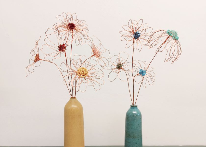 Make your own wire flowers with Judith Brown